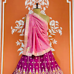 BANARSI ZARI HANDWORK LEHENGA