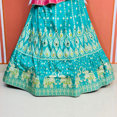 BANARSI ZARI HANDWORK LEHENGA