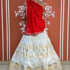 BANARSI ZARI HANDWORK LEHENGA