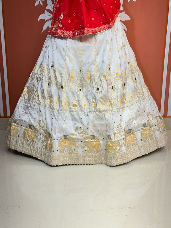 BANARSI ZARI HANDWORK LEHENGA