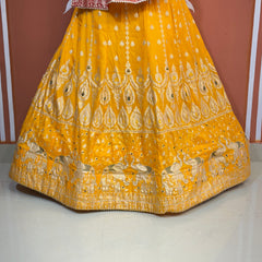 BANARSI ZARI HANDWORK LEHENGA