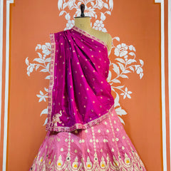 BANARSI ZARI HANDWORK LEHENGA