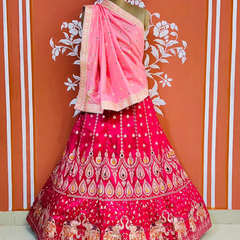 BANARSI ZARI HANDWORK LEHENGA