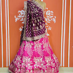 BANARSI ZARI HANDWORK LEHENGA