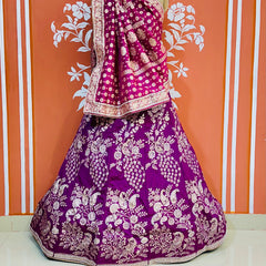 BANARSI ZARI HANDWORK LEHENGA