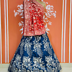 BANARSI ZARI HANDWORK LEHENGA
