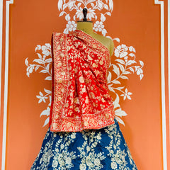 BANARSI ZARI HANDWORK LEHENGA