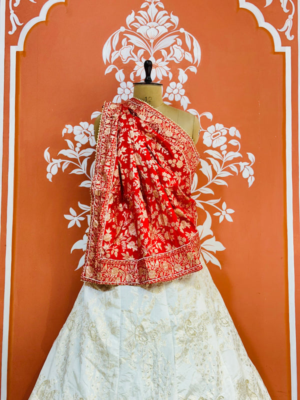 BANARSI ZARI HANDWORK LEHENGA