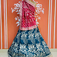 BANARSI ZARI HANDWORK LEHENGA