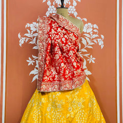 BANARSI ZARI HANDWORK LEHENGA