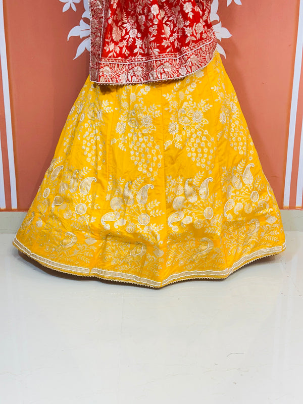 BANARSI ZARI HANDWORK LEHENGA