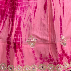 CHINON SHIBORI HANDWORK GOTA PATTI LEHENGA