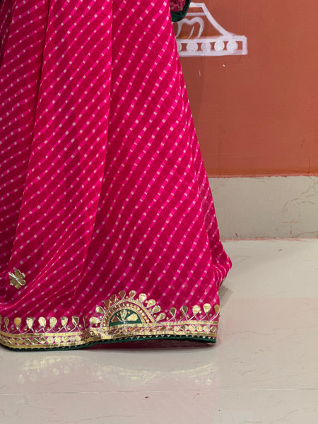 CXC GEORGETTE MOTHRA SILVER WORK SAREE