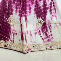 CHINON SHIBORI HANDWORK GOTA PATTI LEHENGA