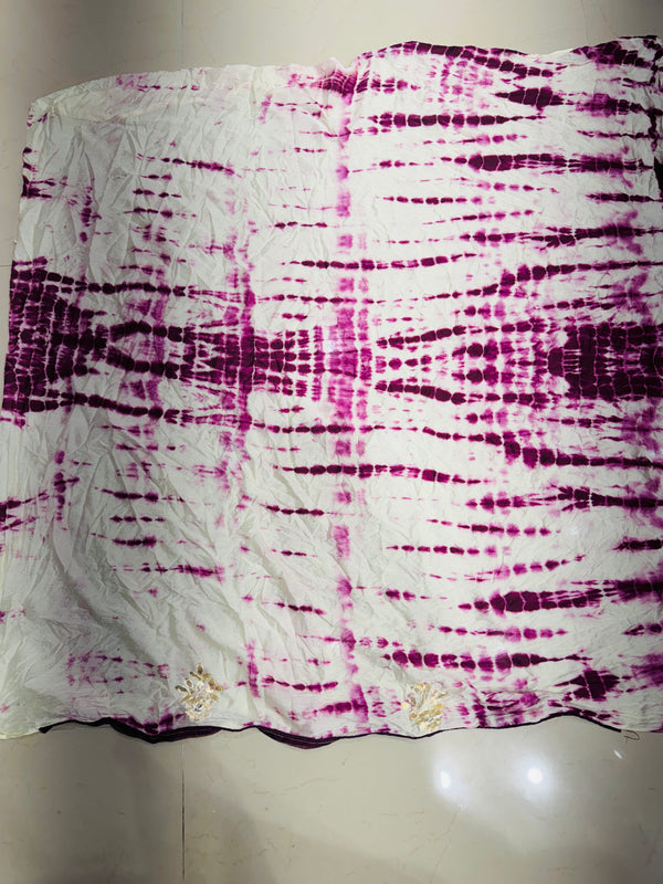 CHINON SHIBORI HANDWORK GOTA PATTI LEHENGA