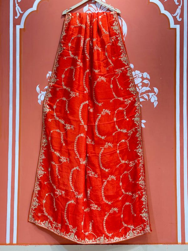 PURE UPADA SILK HANDWORK SAREE