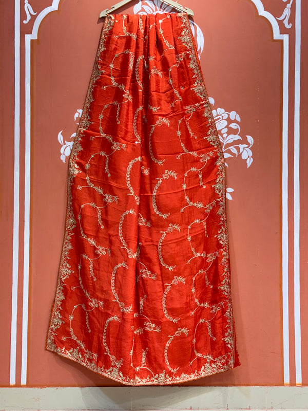 PURE UPADA SILK HANDWORK SAREE