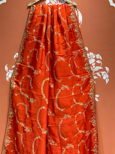PURE UPADA SILK HANDWORK SAREE