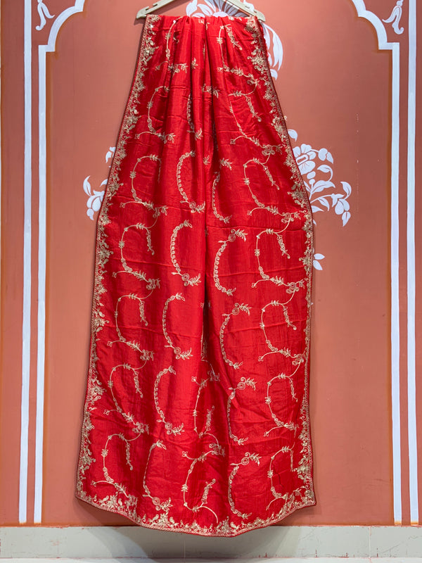 PURE UPADA SILK HANDWORK SAREE