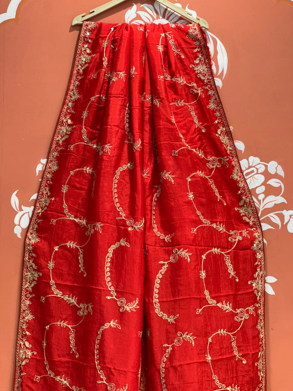 PURE UPADA SILK HANDWORK SAREE
