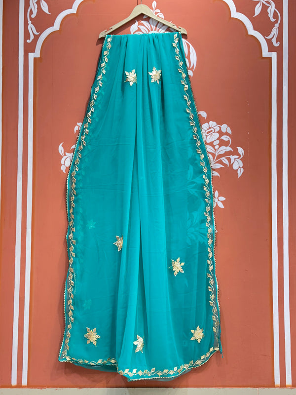 ROYAL GEORGETTE BOOTA SAREE