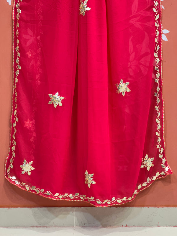 ROYAL GEORGETTE BOOTA SAREE