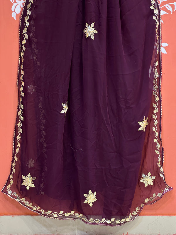 ROYAL GEORGETTE BOOTA SAREE
