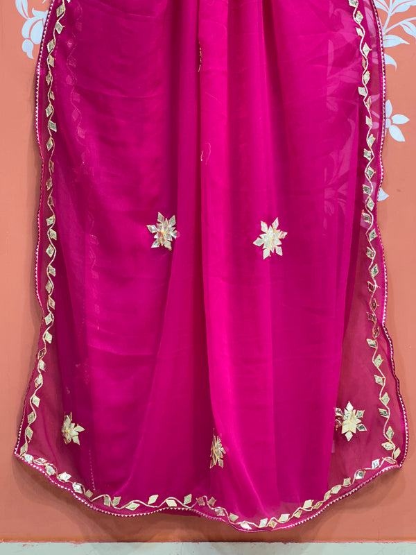ROYAL GEORGETTE BOOTA SAREE