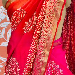 RUSSIAN SILK BOOTA SAREE
