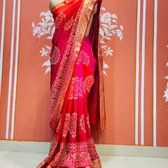 RUSSIAN SILK BOOTA SAREE