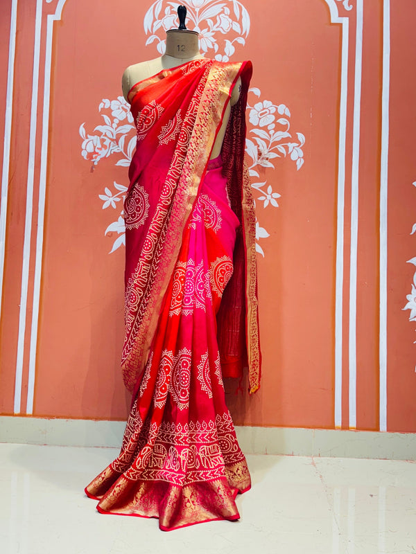 RUSSIAN SILK BOOTA SAREE