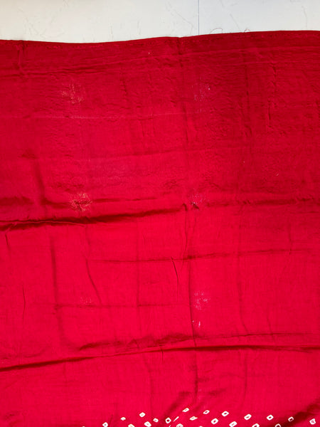 GAZI SILK GOTA PATTI BHANDEJ SAREE