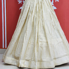 COSMOS TISSUE SILK SKIRT
