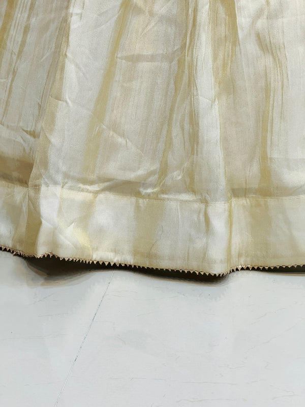 COSMOS TISSUE SILK SKIRT