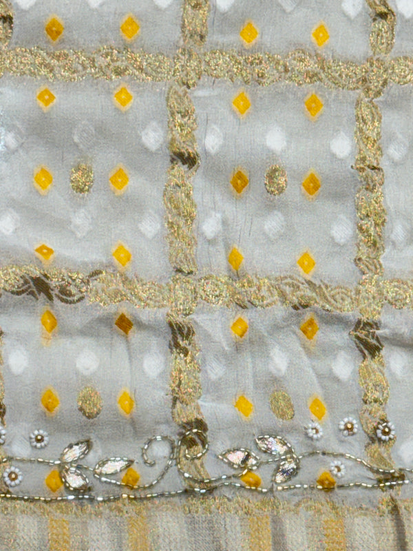 PURE GEORGETTE GHATCHOLA LEHENGA