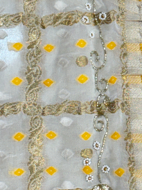 PURE GEORGETTE GHATCHOLA LEHENGA