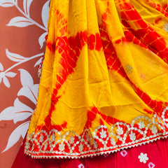 BHANDEJ GOTA PATTI CHINON LEHENGA
