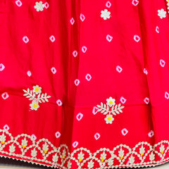 BHANDEJ GOTA PATTI CHINON LEHENGA