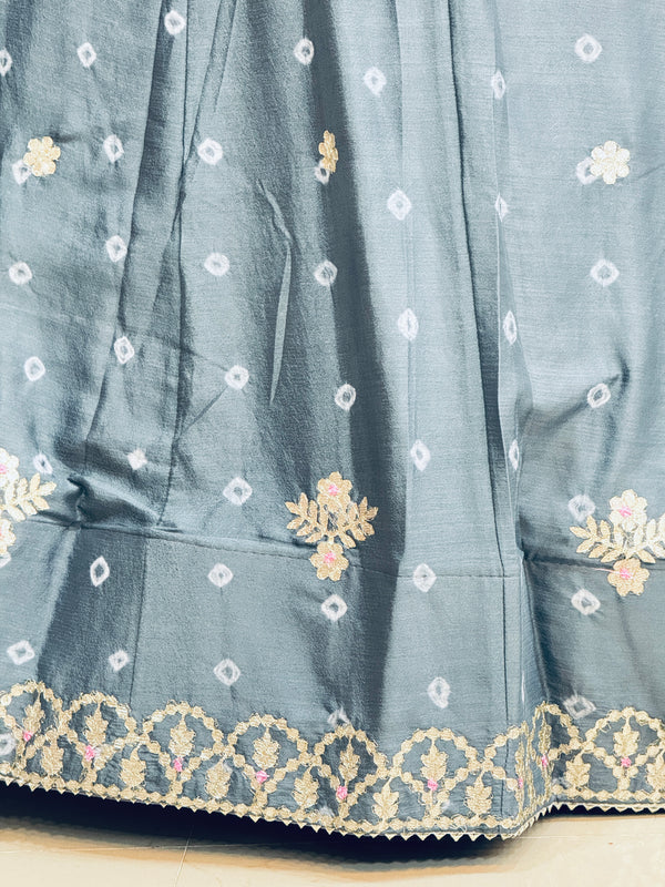 BHANDEJ GOTA PATTI CHINON LEHENGA