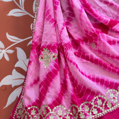 BHANDEJ GOTA PATTI CHINON LEHENGA