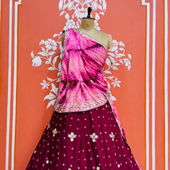 BHANDEJ GOTA PATTI CHINON LEHENGA