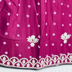 BHANDEJ GOTA PATTI CHINON LEHENGA
