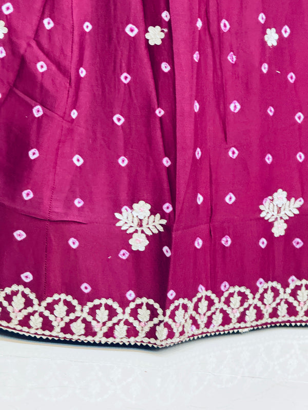 BHANDEJ GOTA PATTI CHINON LEHENGA