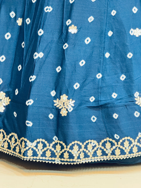 BHANDEJ GOTA PATTI CHINON LEHENGA