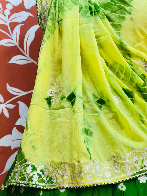 BHANDEJ GOTA PATTI CHINON LEHENGA