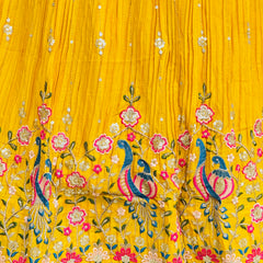 CHINON EMBROIDERY PEACOCK LEHENGA