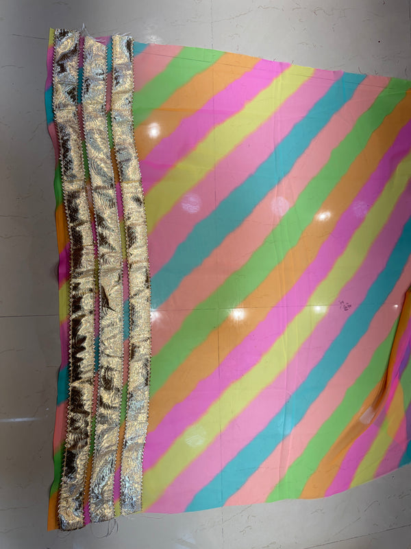 COTTON CANDY 7 metre Lehenga