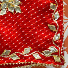 MOTHRA KOTA DORIYA GOTA PATTI SAREE