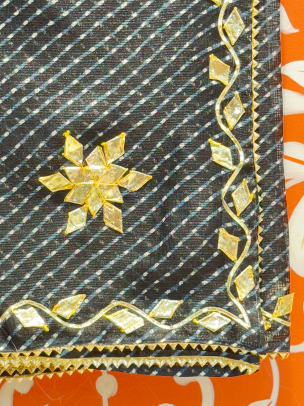 MOTHRA KOTA DORIYA GOTA PATTI SAREE
