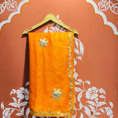 MOTHRA KOTA DORIYA GOTA PATTI SAREE